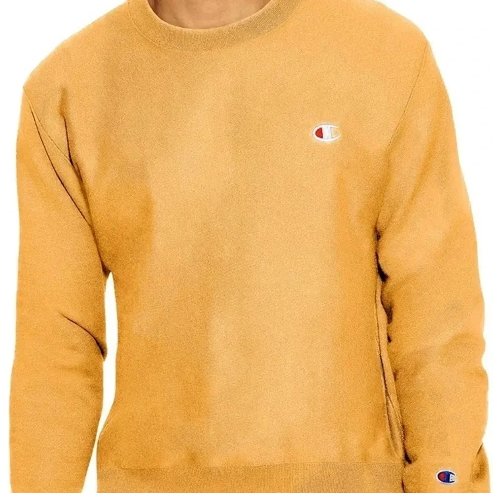 Champion Reverse Weave Sweatshirt Gold S - Picture 2 of 7